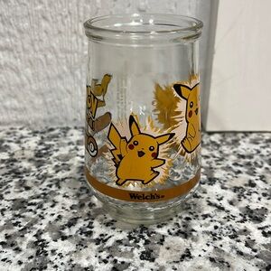 Pokemon Pikachu Welch’s jelly jar